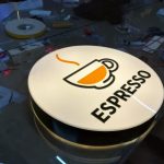 Espresso 3D Led Tabela (Neon Etkili Tabela) imalatı