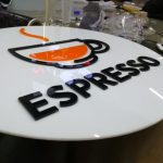 Espresso 3D Led Tabela imalat