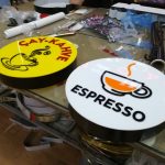 Espresso 3D Led Tabela imalatı