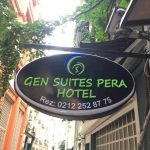 Gen Suıtes Pera Hotel Isıklı Hazır Elips Tabela imalat