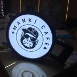 Manki Cafe Isıklı Hazır Daire Tabela