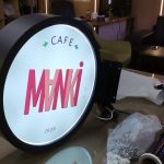 Manki Cafe Isıklı Hazır Daire Tabela uretim