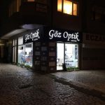 Goz Optik Isıklı Kristal Tabela imalatı