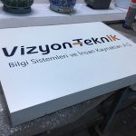 Vizyon Teknik Isıklı Dekupe Tabela imalat