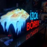 izol Borek 3D Led Tabela