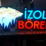 izol Borek 3D Led Tabela imalat