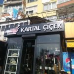 Kartal Cicek Isıklı Tabela