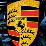 Tabela Porsche Stuttgart imalatı