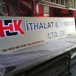 HCK İthalat Isıklı Tabela imalat