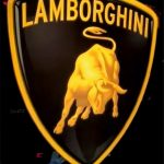 Lamborghini Isıklı Tabela