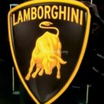 Lamborghini Isıklı Tabela imalat