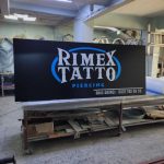 Rımex Tatto Isıklı kesme harf Tabela imalatı