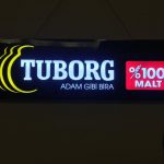 Tuborg Isıklı Tabela