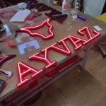 Ayvaz hortum led tabela