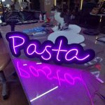 Pasta Almanya Neon hortum led tabela