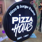 Pizza Haus Almanya Isıklı Tabela imalatı