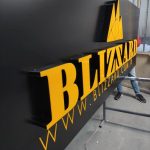 Blizzard Işıklı kutu harf tabela