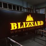 Blizzard Işıklı kutu harf tabela