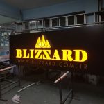 Blizzard Işıklı kutu harf tabela