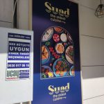 Suad restaurant ısıklı tabela