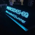 Mercedes Neon Hortum Led Tabela