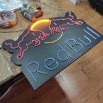 Redbull Almanya neon hortum led tabela