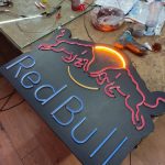 Redbull Almanya neon hortum led tabela