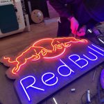 Redbull neon hortum led tabela