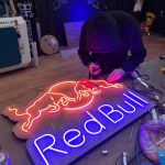 Redbull neon hortum led tabela