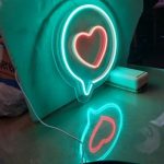 Sevgililer günü neon hortum led tabela