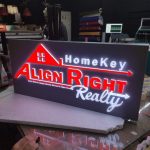 Align right realty Amerika isikli tabela