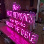 Best memories neon hortum led tabela