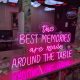 Best Memories neon hortum led tabela