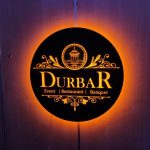 Durbar Restaurant Events Austraila Işıklı Tabela