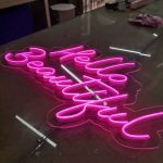 Dilara Toprak neon hortum led tabela